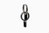 Ameya अमेय | Onyx | Hoop | Silber | Rhodiniert